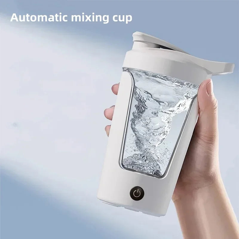 450Mlelectric Blenders Cup Portable Protein Powder Shaker Bottle Mixing Cup Rechargeable Coffee Milk Cup Sports Fitness Kettle