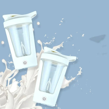 450Mlelectric Blenders Cup Portable Protein Powder Shaker Bottle Mixing Cup Rechargeable Coffee Milk Cup Sports Fitness Kettle