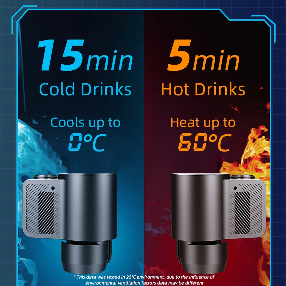 Summer Sale Heating Cup 2-In-1 Electric Cooling Milk Drinks Beverage Coffee Mug Warmer Cooler Car Refrigerator for Thermos Cup